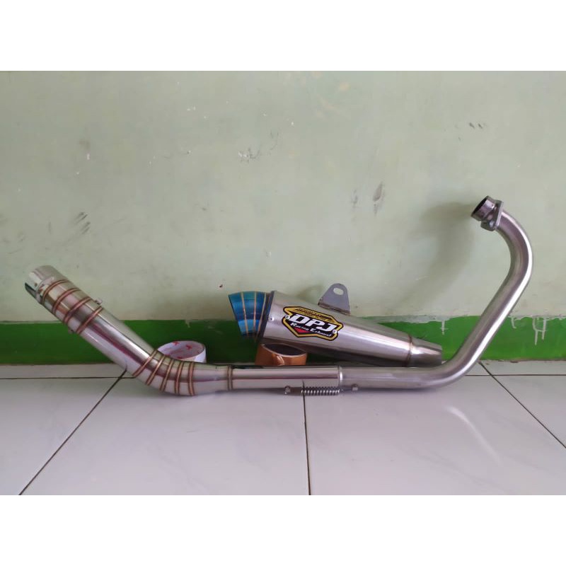 Knalpot DPJ jiksaw Engkerr ¼ vixion fu sonic cbr verza r15 byson gsx cb150r CBR dll