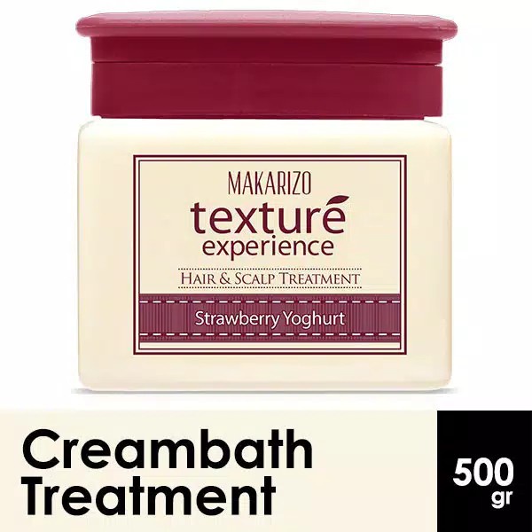 [500ML] [TAHAN 7 HARI] [CREAMBATH] Makarizo Professional Texture Experience Creambath Cream Vanilla Milk | Mint Sorbet | Green_Cerianti