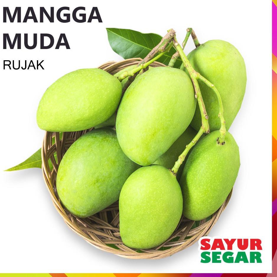

*TERMURAH* ↿ [SayurSEGAR] MANGGA MUDA - BAHAN RUJAK [500g] ベ Star Seller,!