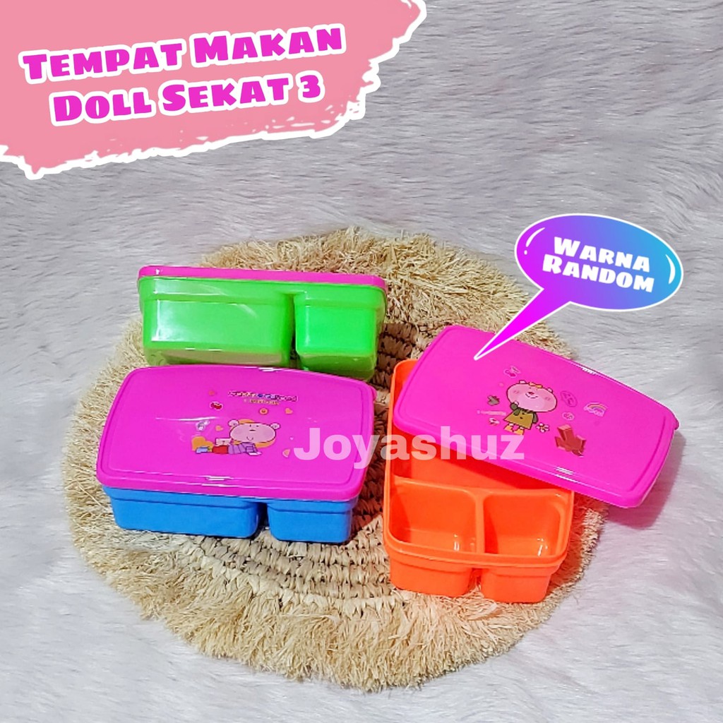 Lunch Box - Tempat Bekal Anak - Misting Karakter - Wadah Makan - Kotak Makan Anak - Souvenir Ultah