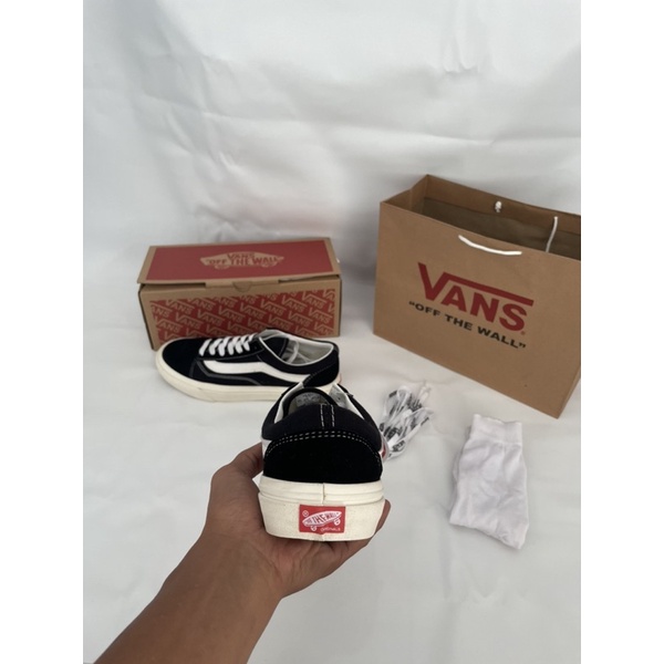 BISA COD SEPATU VANS OSKOL BALCK OG IMPOR CHINA MURAH