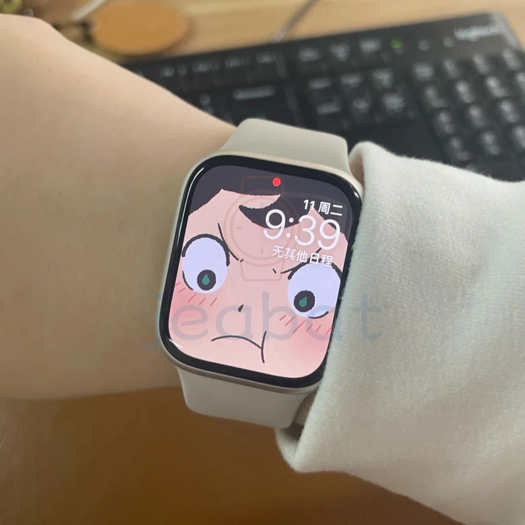 Garansi ❤️IWO Watch8 Max SERIES 8 Smartwatch Full Screen KALKULATOR with NFC 1.85 inches Full Square Screen Bluetooth Call IP67 Waterproof Long Standby Watches Heart Rate Monitor Fitness Tracker