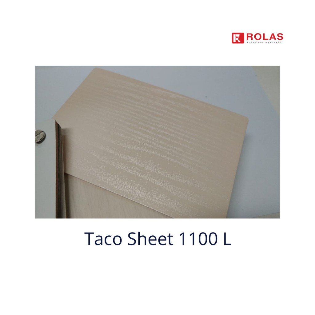 Taco Sheet 1100L /TACOSHEET SERAT KAYU / Pelapis Mebel / Kitchecn Set