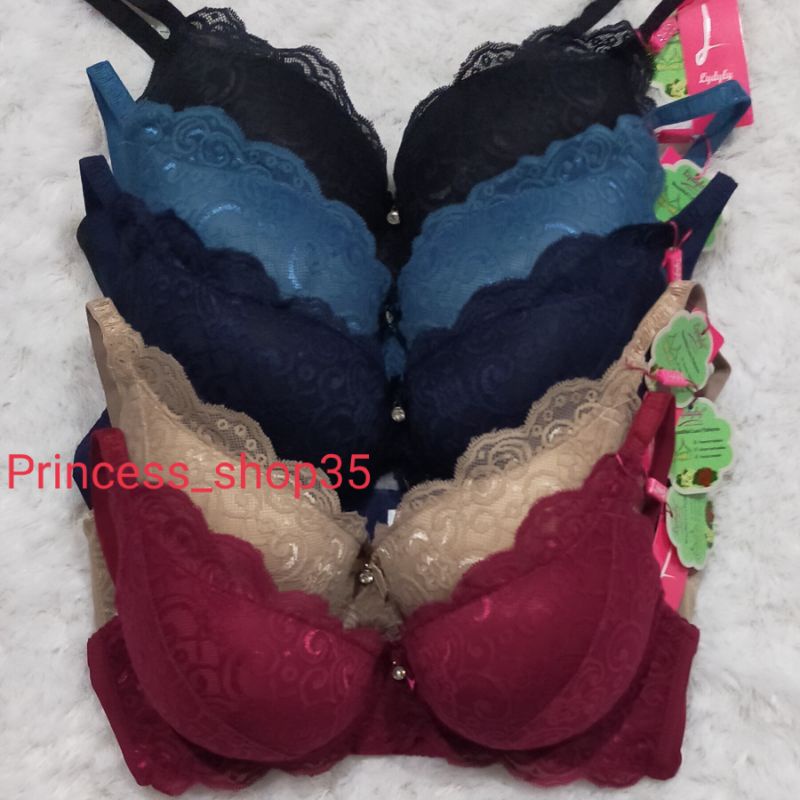 Lydyly Bra Kawat Busa Tipis Kait 2 Bh Lydyly Brukat 34-38