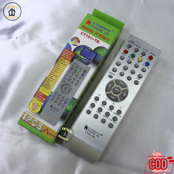 Remot Remote TV POLYTRON Tabung Multi Digitec Polyvision CT101 Tanpa setting