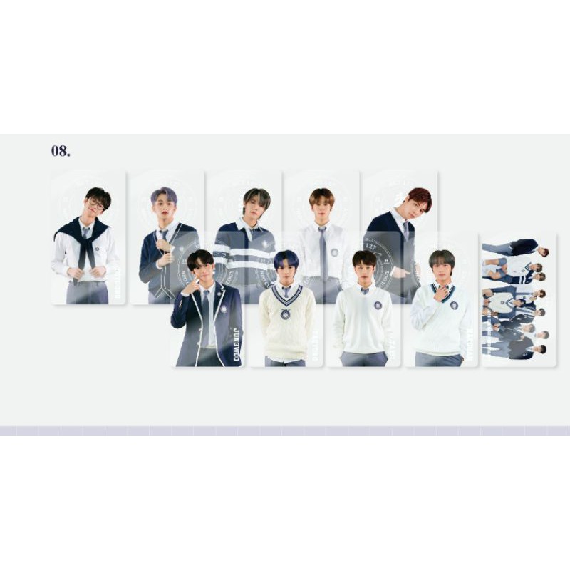 DP- sharing bookmark nct back to school yuta Johny taeil wajib baca deskripsi sebelum order
