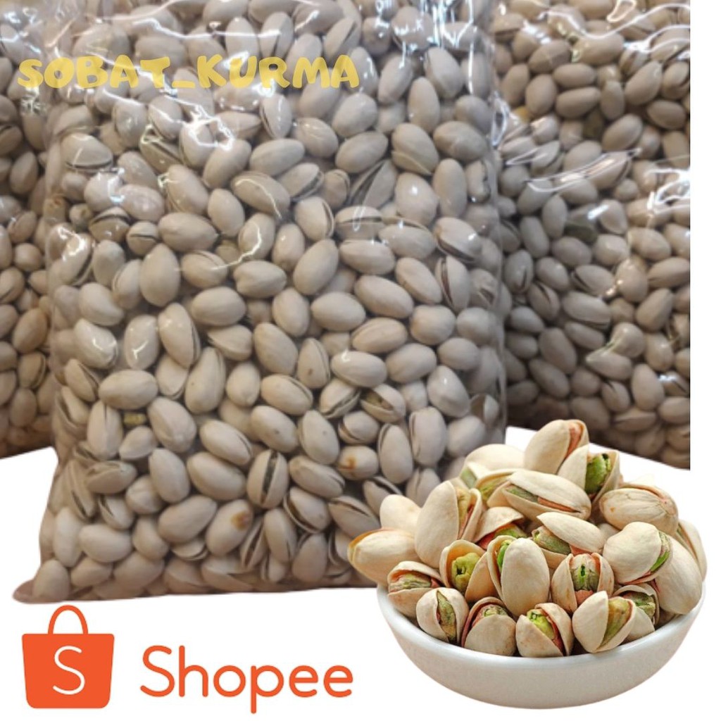 

Kacang Pistacio 1kg/Kacang Fustuk Ketawa Murah