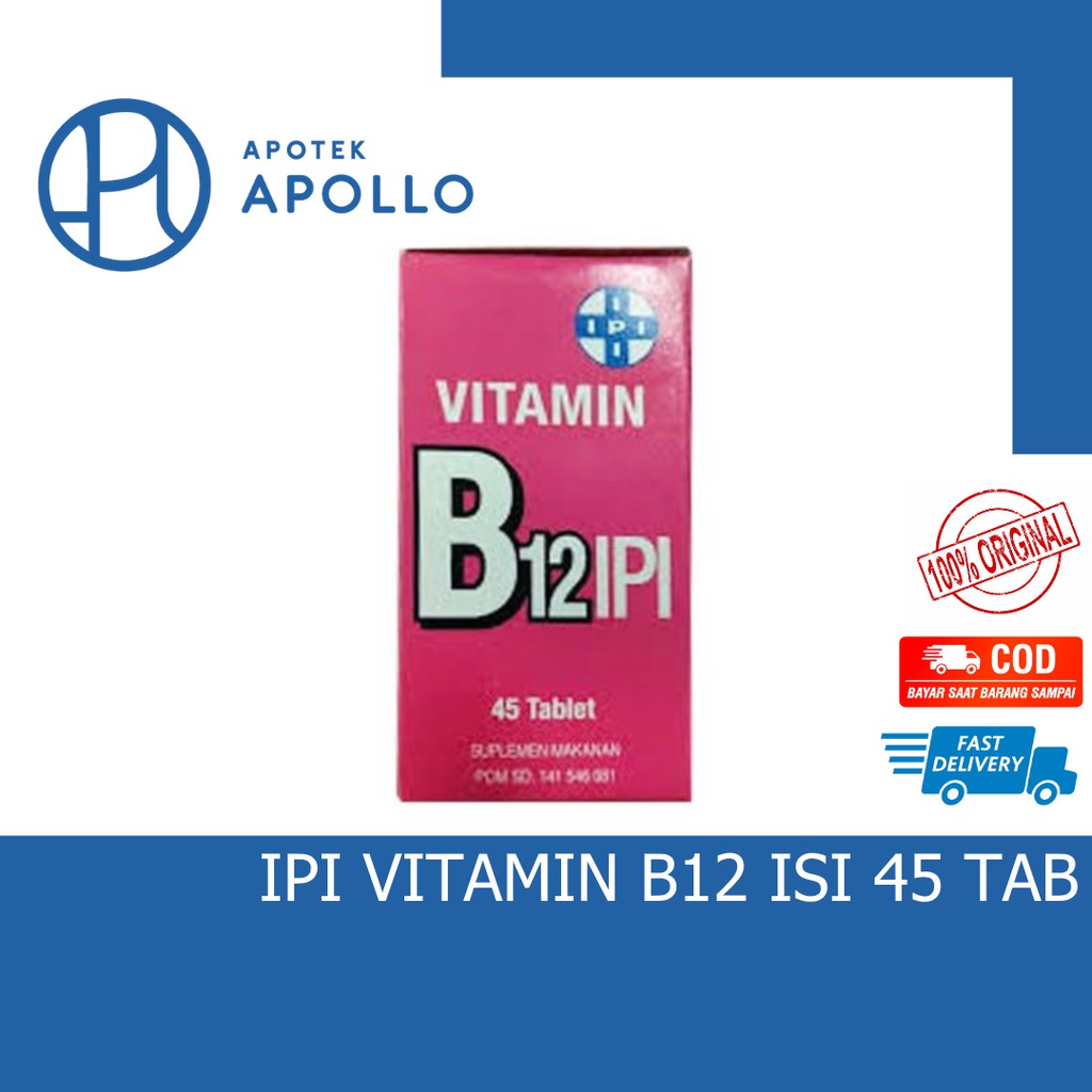 VITAMIN B12 IPI ISI 45 TABLET