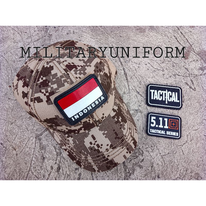 TOPI GURUN ARMY TOPI PET TACTIKAL ARMY