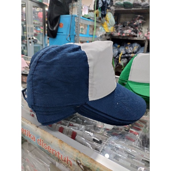 TOPI SMP BIRU PUTIH ( BORDIL IKHLAS BERAMAL )