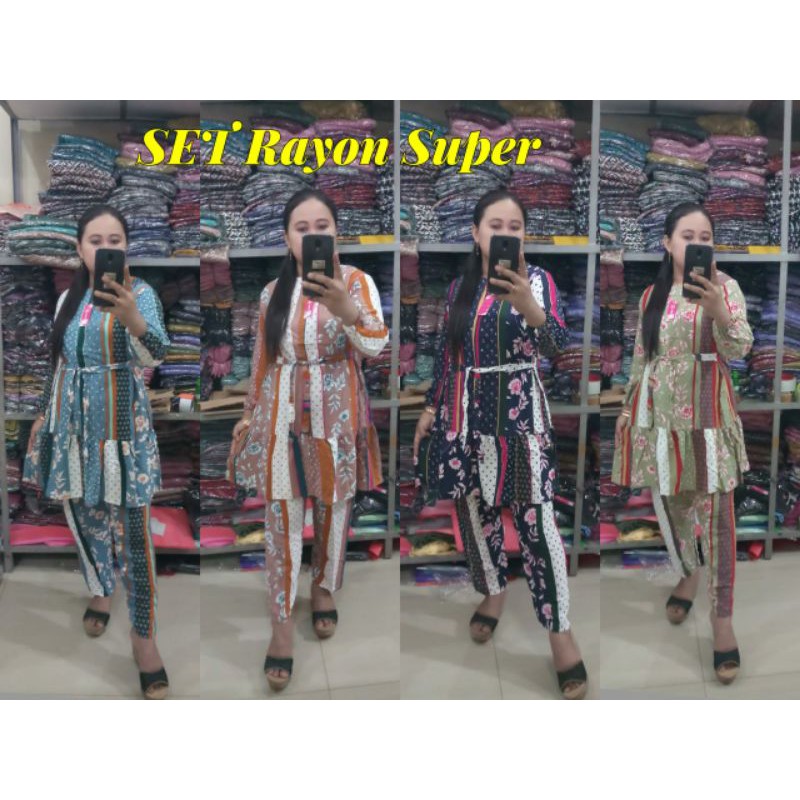 SET RAYON SUPER IMPORT CANTIK