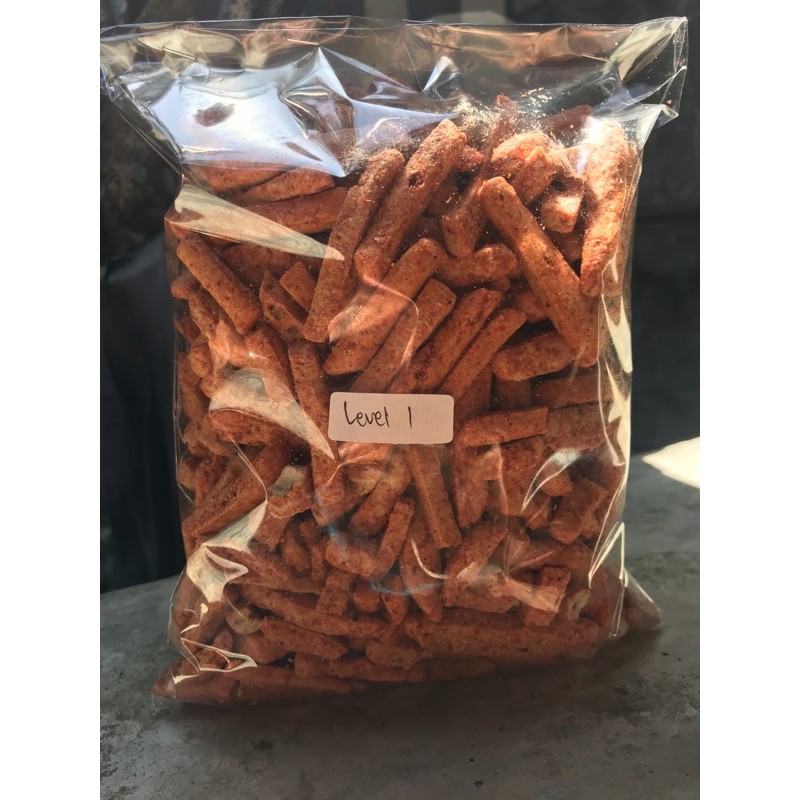 

basreng stick pedas 500gr level 1 basreng stik original pedas