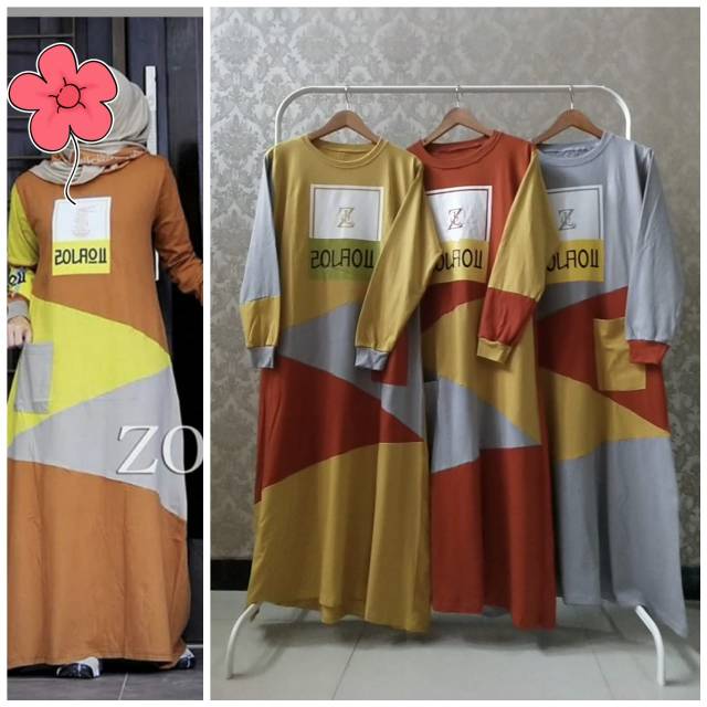 Gamis Zolaqu combed#gamistermurah gamis terlaris