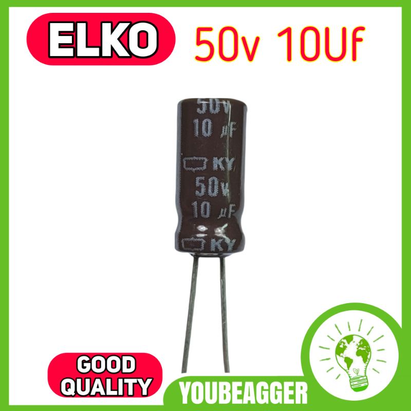 Elko 50v 10uf kapasitor