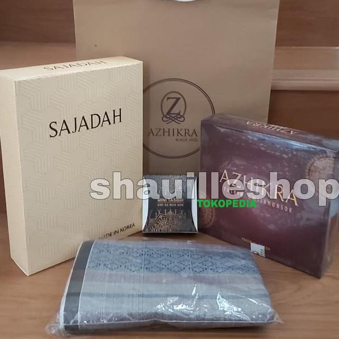 Kalung Gelang Kesehatan Azhikra Ori - Tasbih Azikra Black Jade Azzikra Kode 227