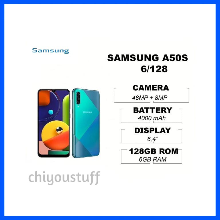 SAMSUNG GALAXY A50s 6/128 6GB RAM 128GB ROM