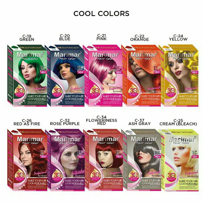 MARIMAR HAIR COLOR/MARIMAR CAT RAMBUT