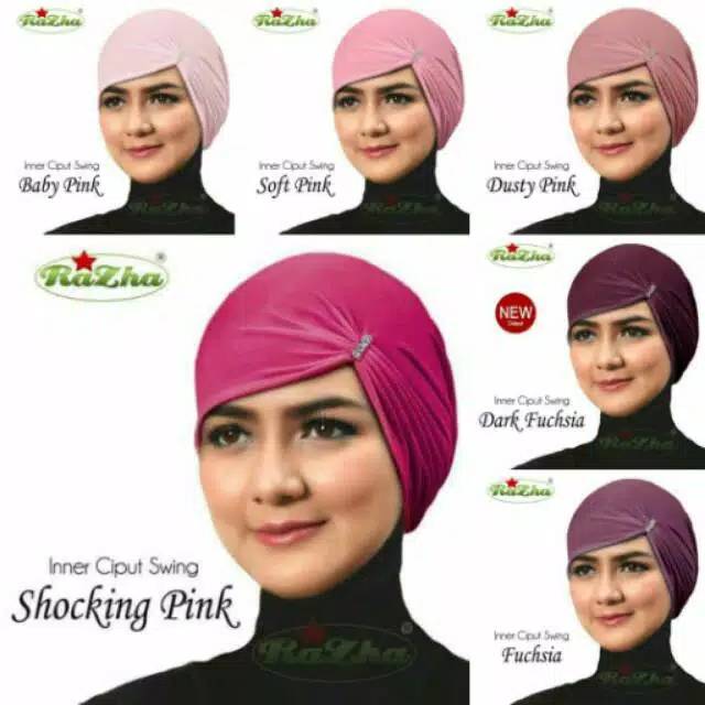 DISKON Ciput Swing Mute / Ciput Ninja Kerut Risty Tagor / Distibutor Inner Jilbab Razha First