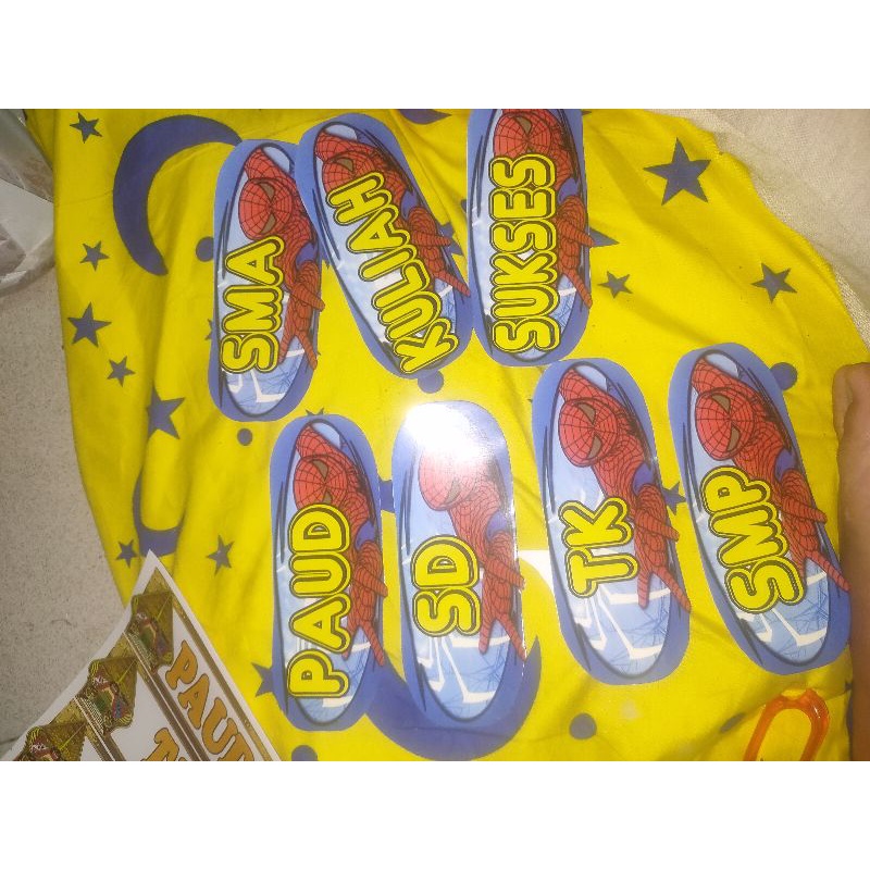 TULISAN TANGGA TEDAK SITEN MURAH DEKOR RASI HIASAN TEDAK SITEN