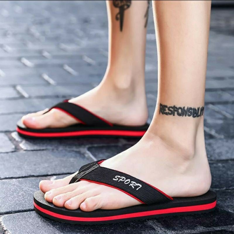 Sandal Jepit Distro Casual Pria DV O7