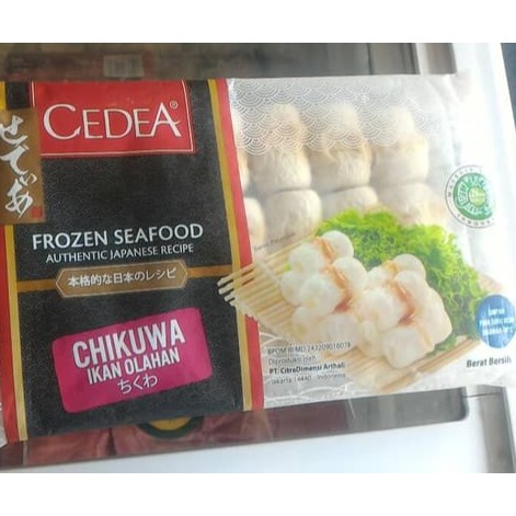 

Cedea Chikuwa mini 250gr / olahan ikan chikuwa / cedea murah