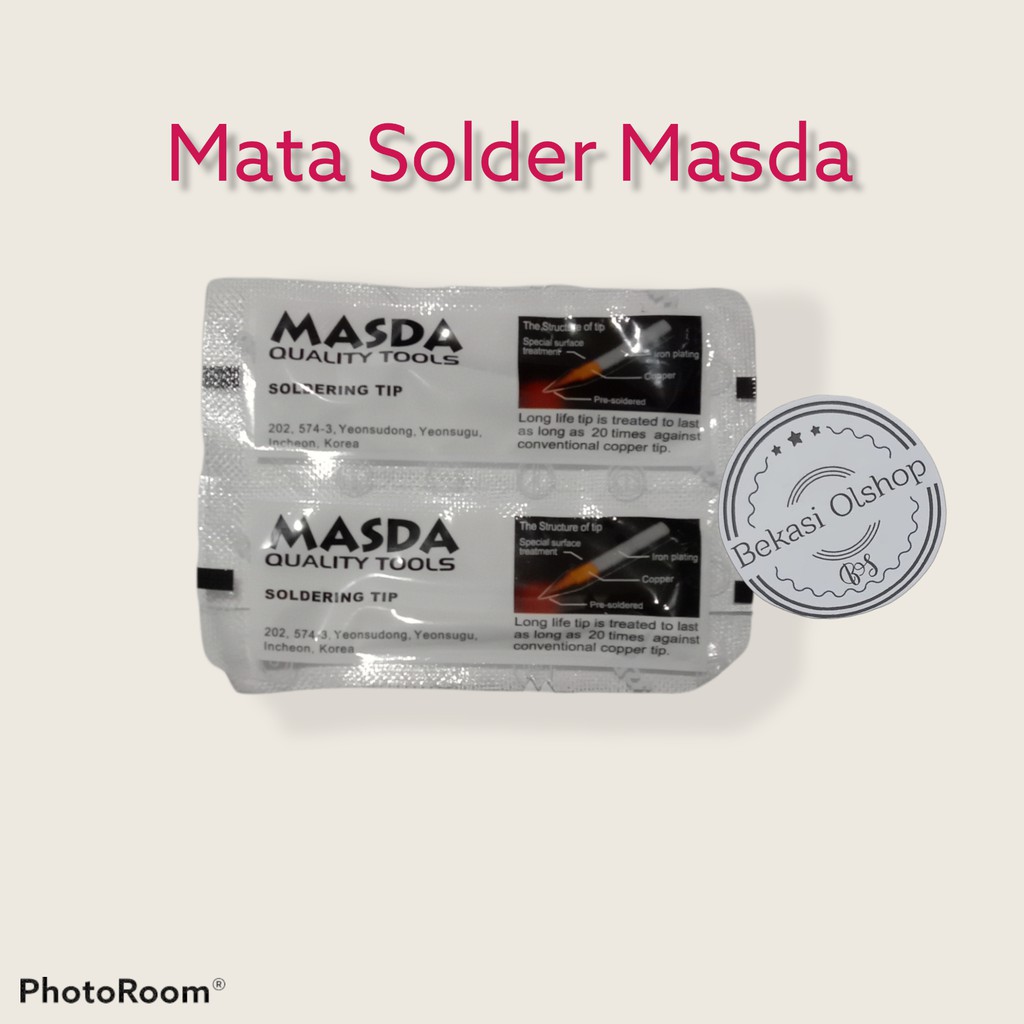 Mata Solder 40watt Masda Soldering Tip