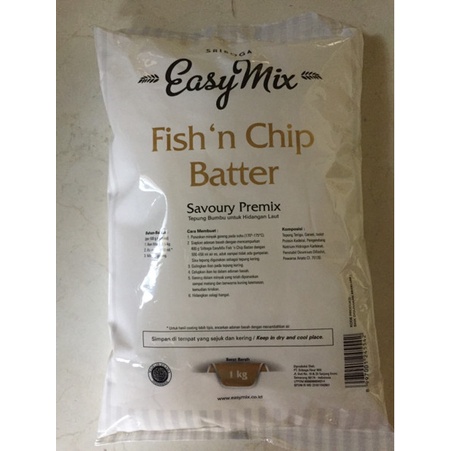 

hbt204tt Sriboga Easymix Tepung Fish N Chip Da01D100
