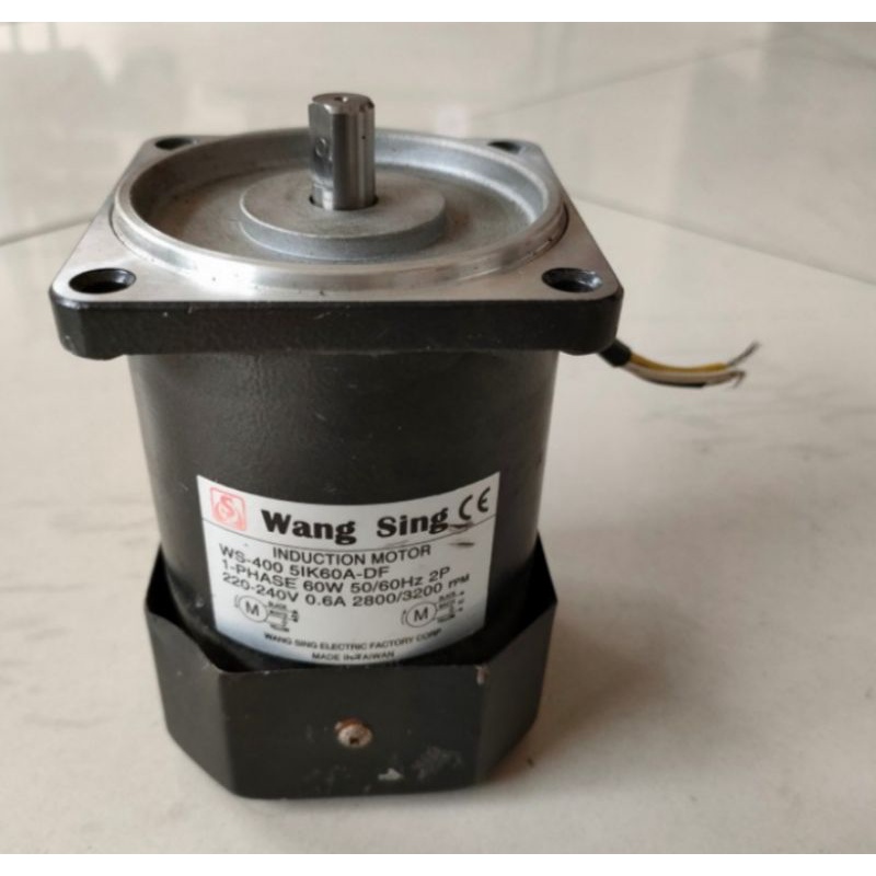 Induction Motor 220V 60W 3200Rpm Single Phase