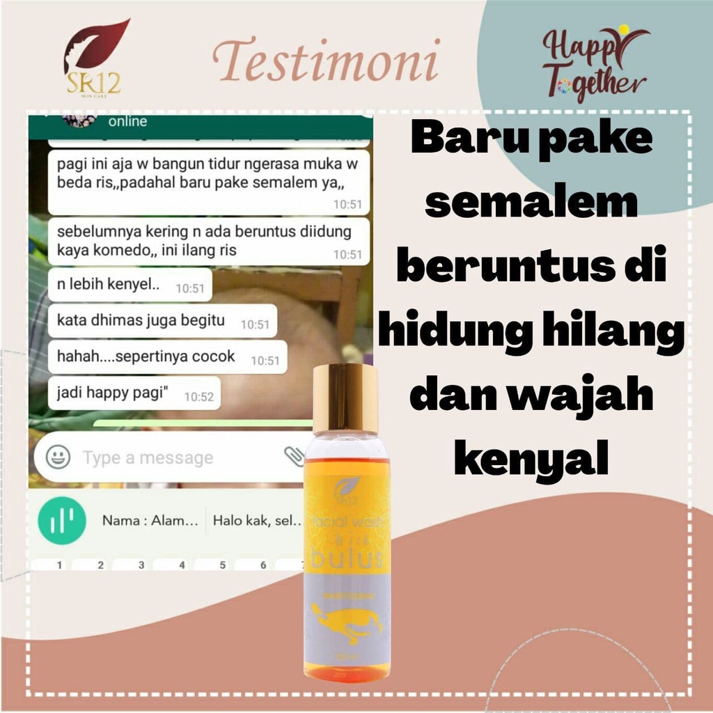 FACIAL WASH BULUS / FACIAL FOAM / SABUN WAJAH CAIR / SABUN WAJAH / saudagarsr12