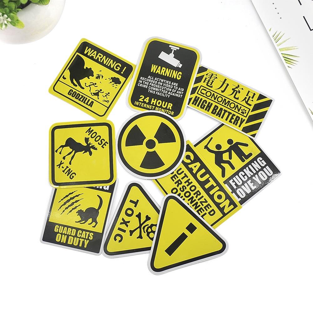 10Pcs Stiker Vinyl Motif Tulisan Bomb untuk Laptop 10Pcs Stiker Vinyl Motif Tulisan Bomb untuk Laptop