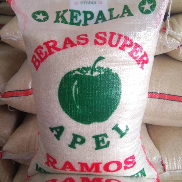 

Beras RAMOS SUPER CAP APEL 10KG