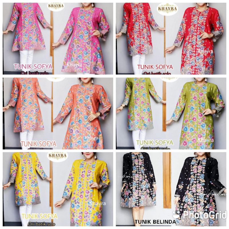 tunik Batik busui// tunik modern busui // baju kantor busui // tunik batik jumbo bigsize busui // dr