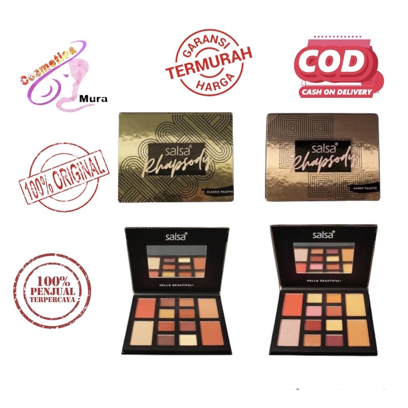 ⚡️New ! Salsa pallete lengkap - palette salsa lengkap terbaru