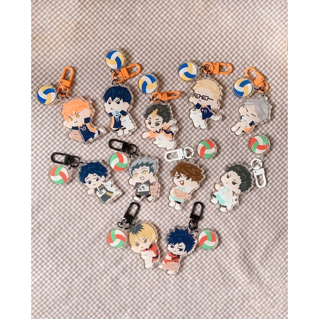 HAIKYUU BABY ACRYLIC KEYCHAIN