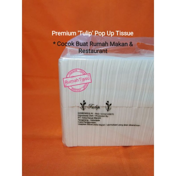 Tissue Facial Belah/Pop Up/Rumah Makan 2ply (1000g) 1 Kg Kiloan Tisu Wajah Murah-6