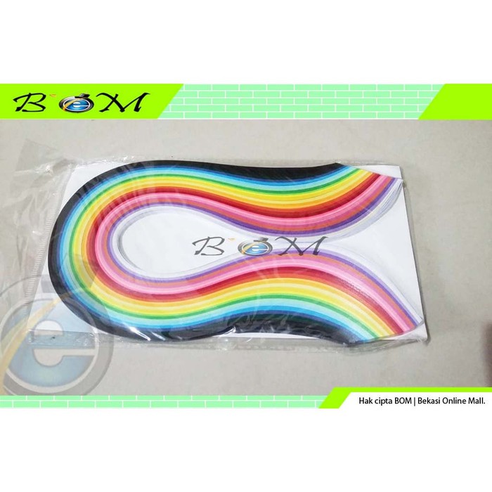

Kertas Quilling 260 pcs Paper Quilling Craft warna rainbow pelangi