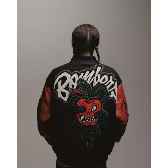 PATCH BADGE EMBLEM BORDIR CHENILLE/HANDUK custom VARSITY