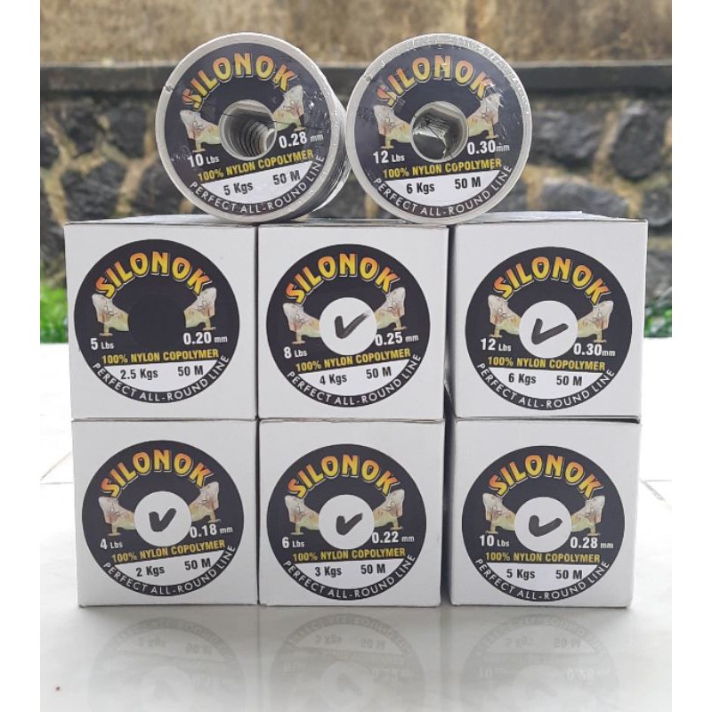 Senar pancing silonok 50 meter