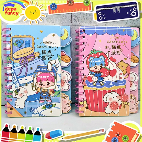 

Buku Spiral A5 HLFY-002 HLFY-004 / Buku Tulis / Buku Diary / Buku Harian / Buku Catatan