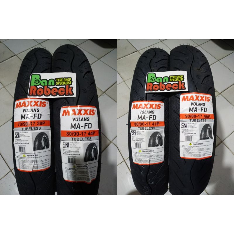 Ban Maxxis Volans 70/90-17 80/90-17 80/80-17 90/80-17