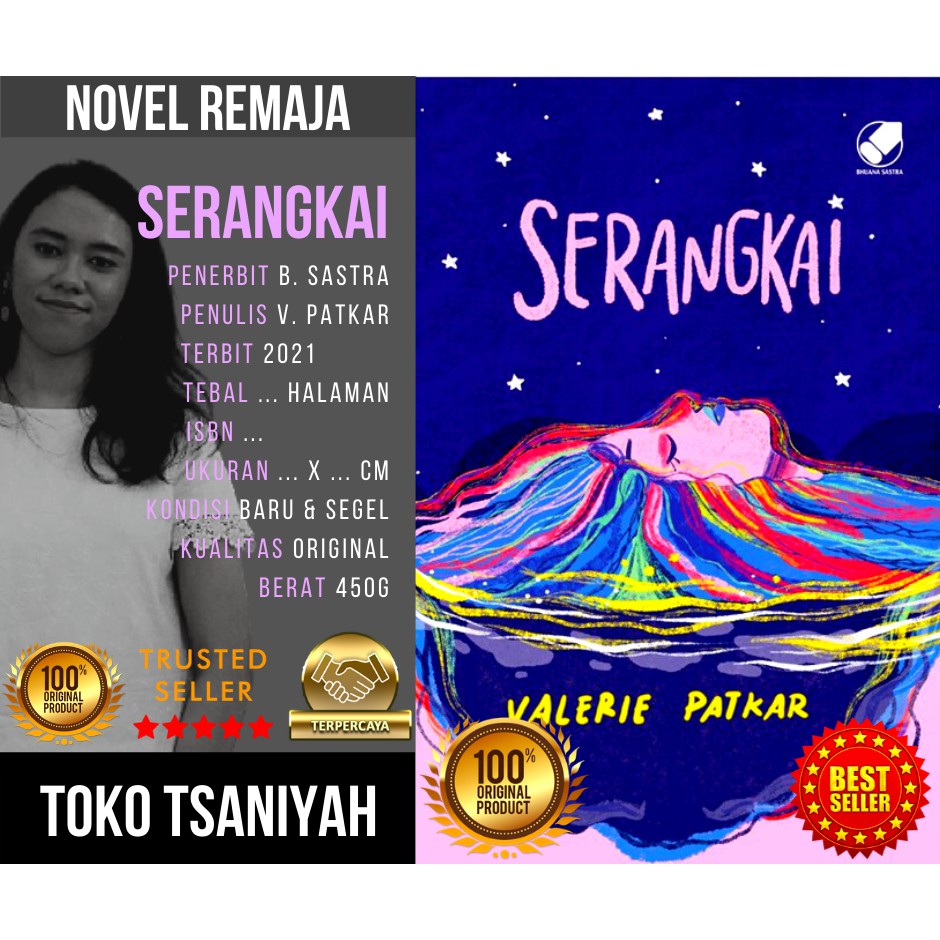 Jual Buku Novel Romantis Serangkai Valerie Patkar Novel Romance Novel Cinta Novel Remaja Novel 