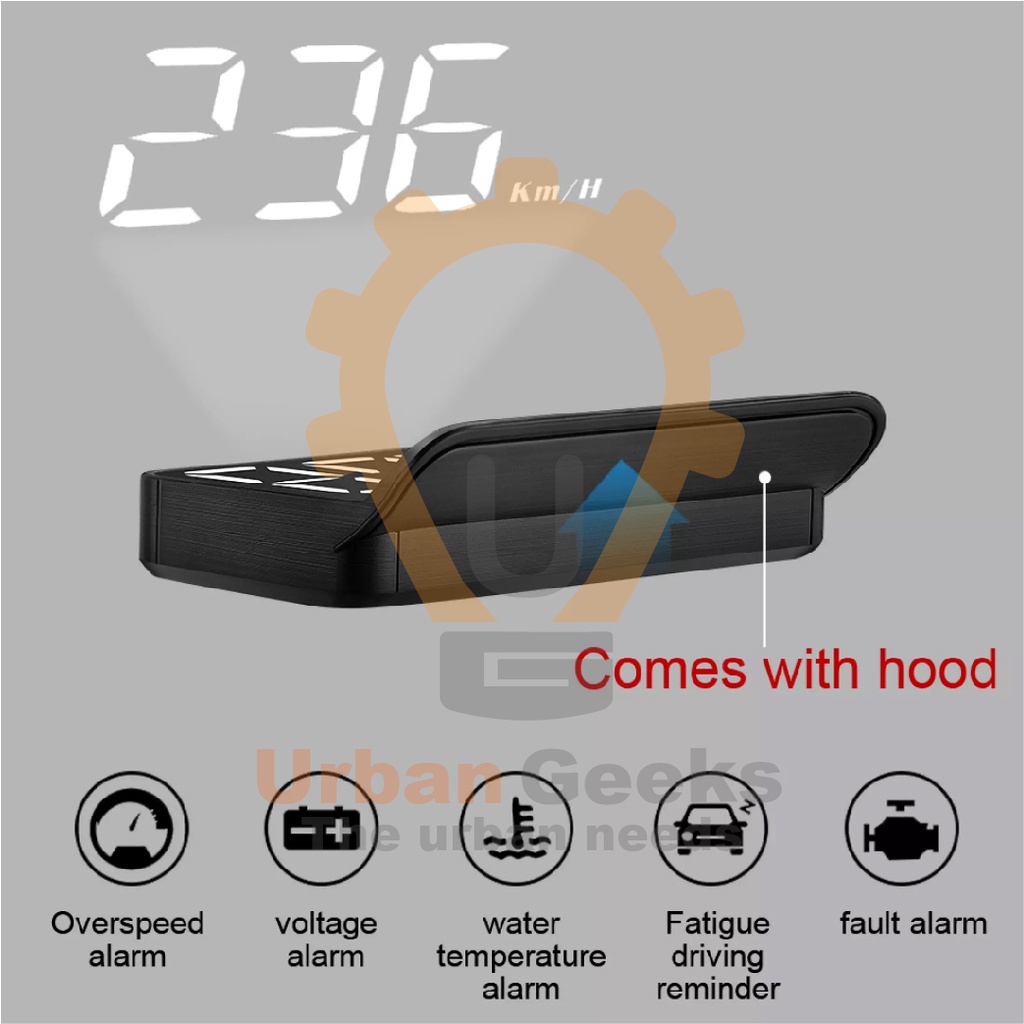 HUD M3 Head Up Display Obd 2 With Over Speed Alarm System