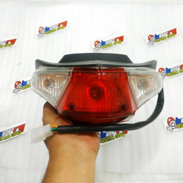 Lampu stop belakang beat - Lampu belakang beat karbu lama