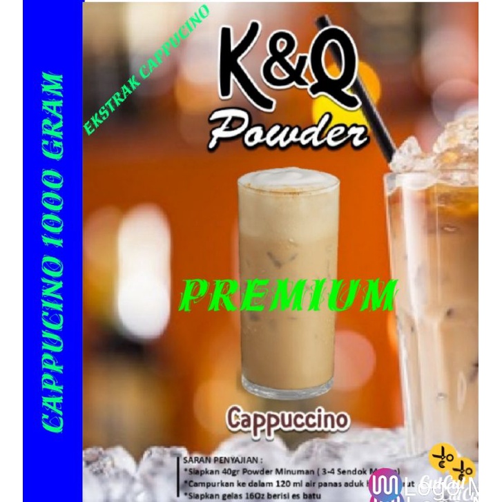 

Premium / Bubuk minuman Cappucino / Bubuk Cappucino / Cappucino / Cappucino Cincau / Serbuk minuman Capoucino / Serbuk Cappucino / Cappucino Powder / Powder Cappucino / Capcin