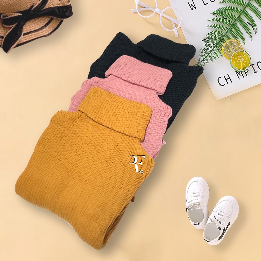 Atasan Rajut CROP TOP TURTLENECK Anak Perempuan NABILA CROP TOP 1-5th !!