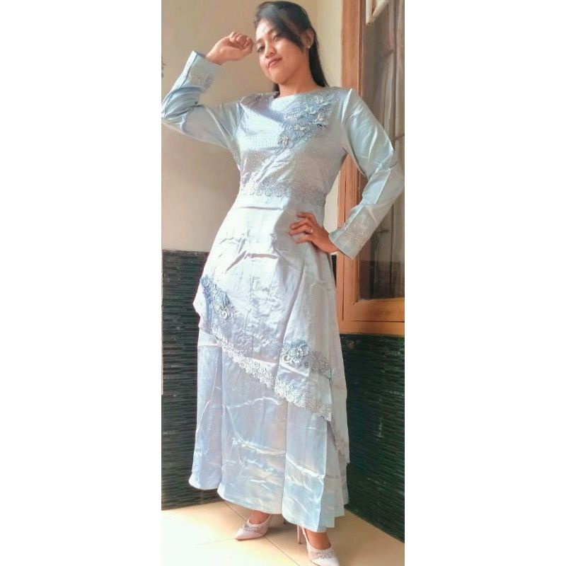 Gamis Mewah, Gamis Satin Mewah, Gamis Muslim Mewah