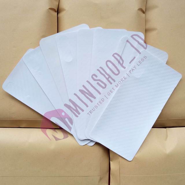 IPHONE 12 PRO / IPHONE 12 (6.1) SKIN CARBON BACKSCREEN PROTECTOR ANTI GORES HP