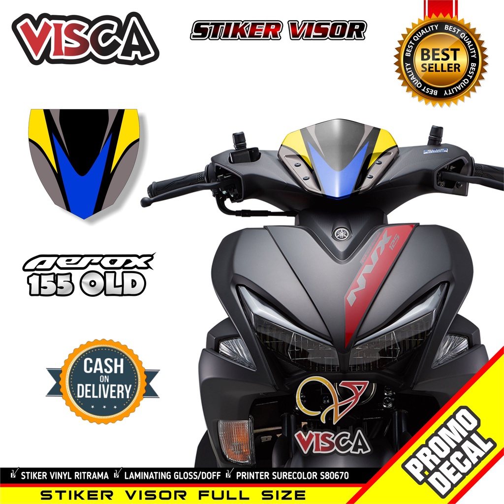Stiker Visor Aerox 155 Visor Aerox 155 Stiker Aerox 155 Keren Stiker Visor Aerox Old Racing