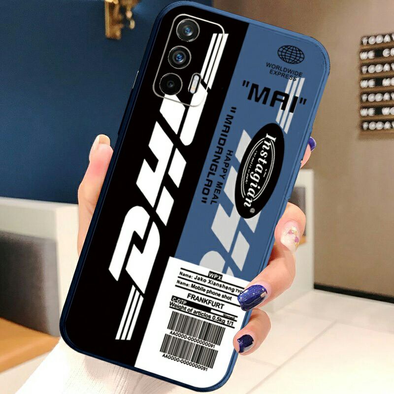 Case Realme C11 2021 C20 Soft Case DHL Printing Sticker Motif Original