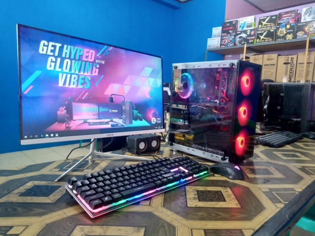 PC Gaming Editing intel core i 5 Vga 2 GB F   ull set Siap